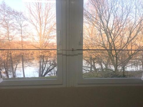 Hainburg River View Near Frankfurt -- 3 Zimmer -- 4 Betten Und 1 Groesse Schlafcouch מראה חיצוני תמונה